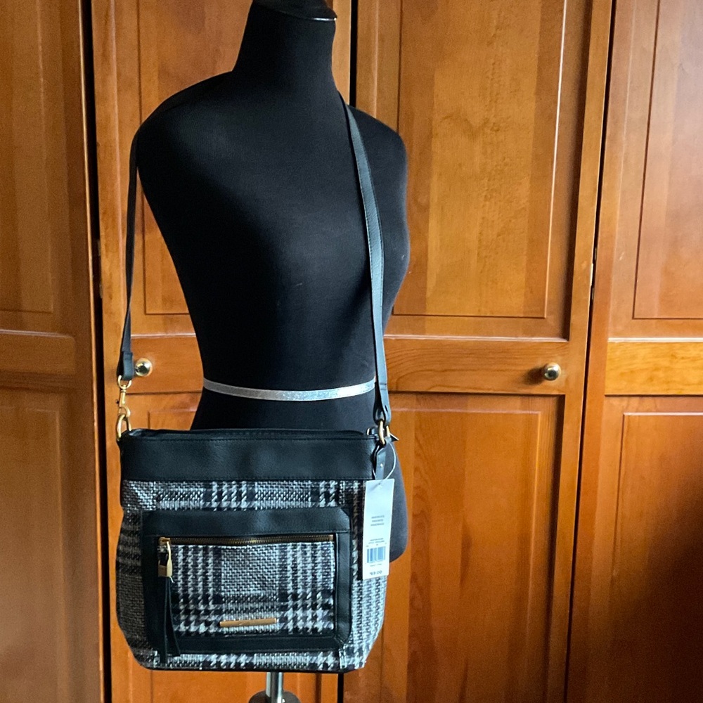Stylish Black and Gray Women's Bag